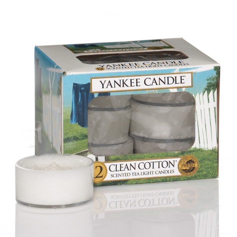 YANKEE CANDLE YC티라이트클린코튼 9.