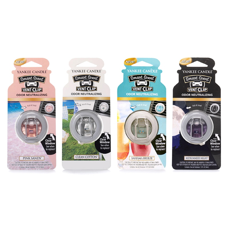 YANKEE CANDLE YC SMART VENT CLIP 4 SET 4mlX4