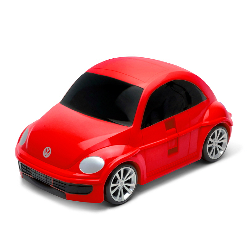 Beetle Suitcase Red