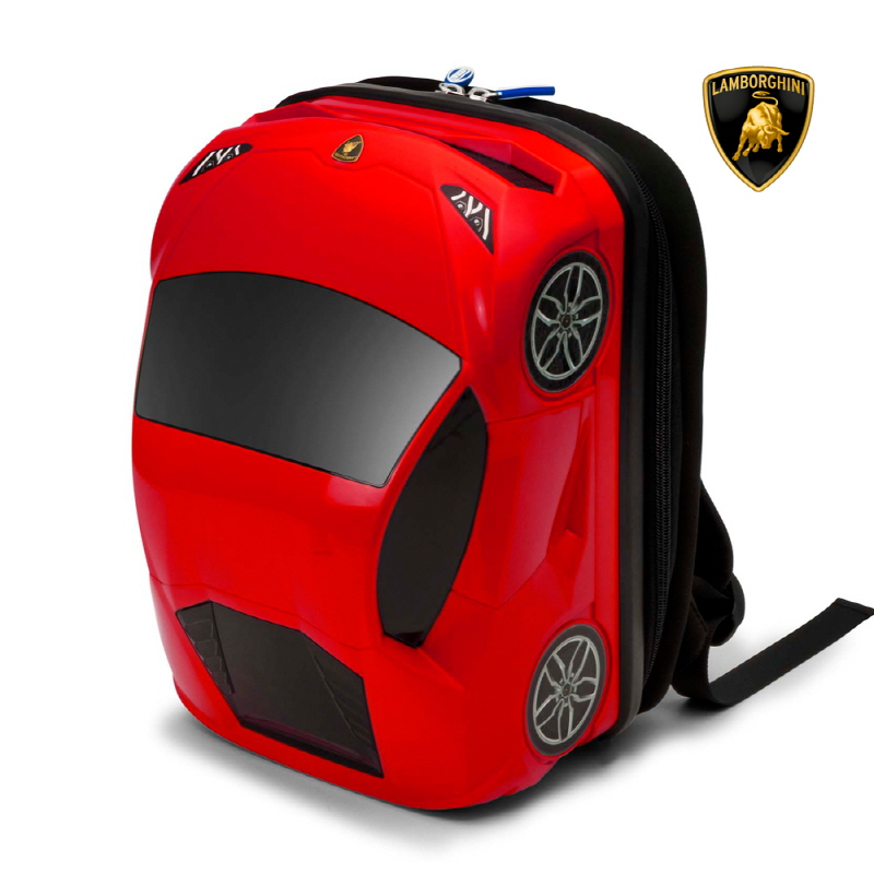 Lamborghini kids Backpack Red