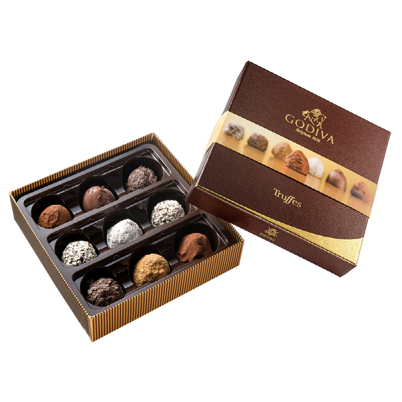 GODIVA GDV SIGN TRUFFLES 9PCS