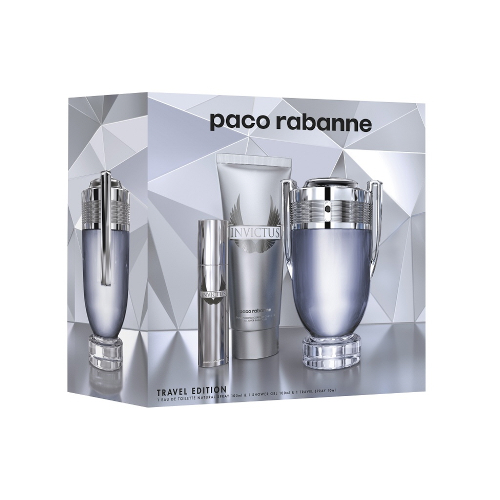 PACO RABANNE PFM PC INVICTUS EDT100+SG100+TS10