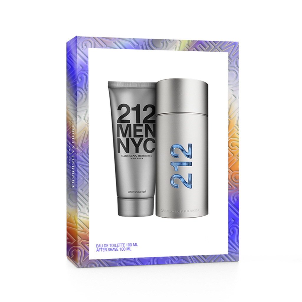 CH PFM CH 212 MEN EDT NS 100ML+ASG TB